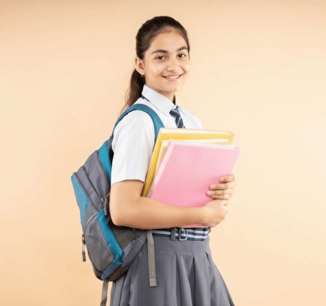 Student smiling